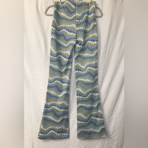 Urban Outfitters patterned flare pants